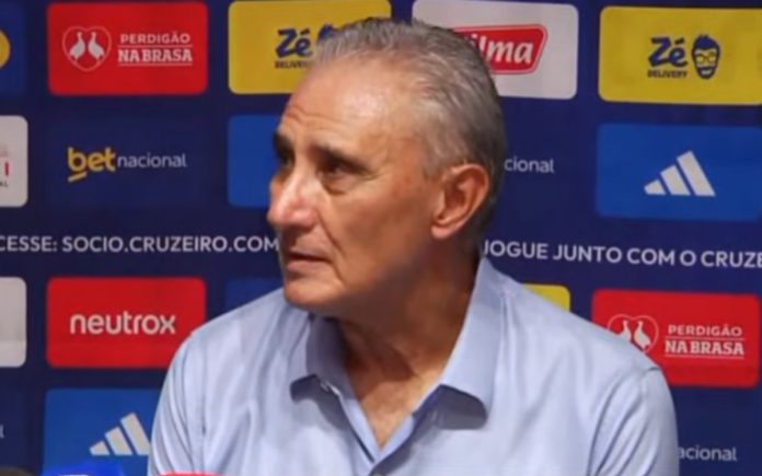 Tite, técnico do Cruzeiro (Foto: Reprodução/Samuca TV)