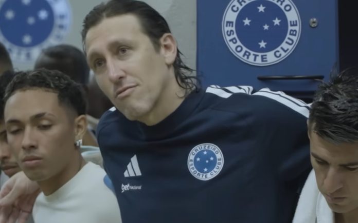 Cássio, goleiro do Cruzeiro (Foto: Reprodução/TV Cruzeiro)