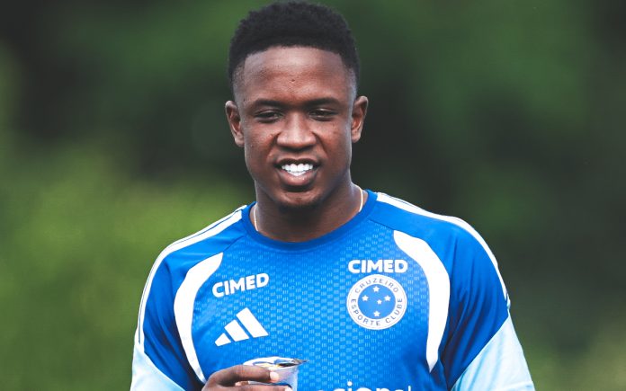 Sinisterra, atacante do Cruzeiro (Foto: Gustavo Aleixo/Cruzeiro)