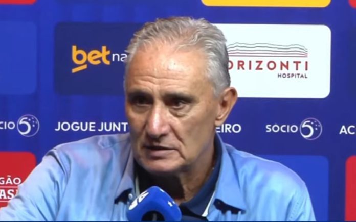 Tite, técnico do Cruzeiro