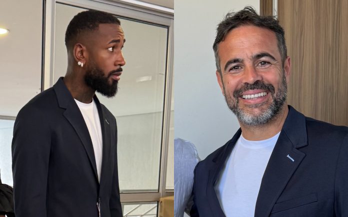Gerson e Artur Jorge, meia e técnico do Cruzeiro