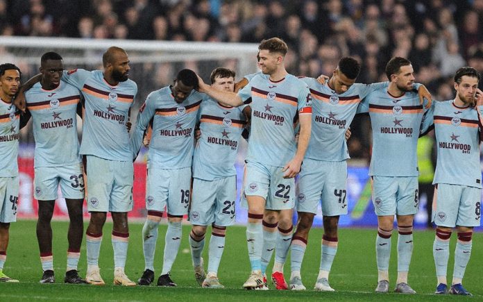 Brentford, de Igor Thiago, foi eliminado nas oitavas da FA Cup
