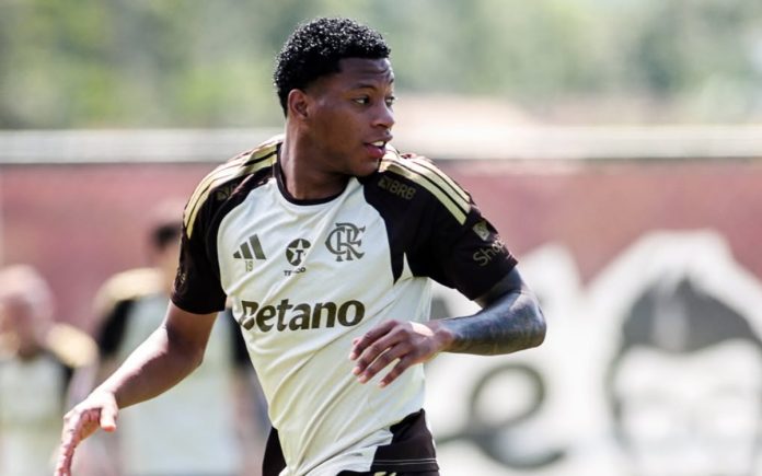 Gonzalo Plata, atacante do Flamengo