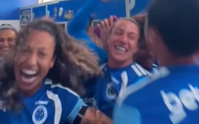 Jogadoras do Cruzeiro reagiram a convocação para a Seleção (Foto: Reprodução/Cruzeiro)