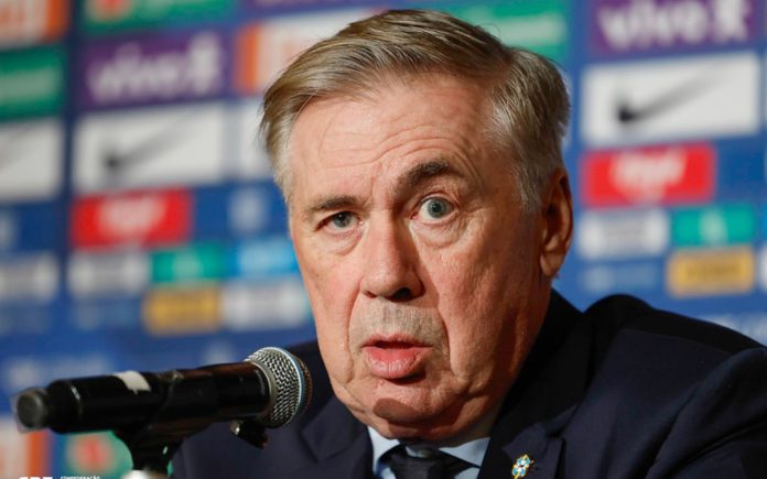Carlo Ancelotti, técnico da Seleção Brasileira