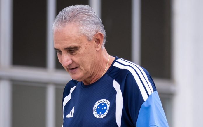 Tite, treinador do Cruzeiro