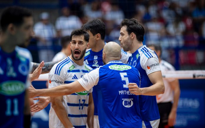 Elenco do Sada Cruzeiro (Foto: Agência i7/Sada Cruzeiro)