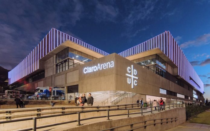 Claro Arena, em Santiago, casa da Universidad Católica-CHI