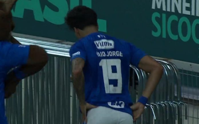 Kaio Jorge, atacante do Cruzeiro (Foto:Premiere/Reprodução)