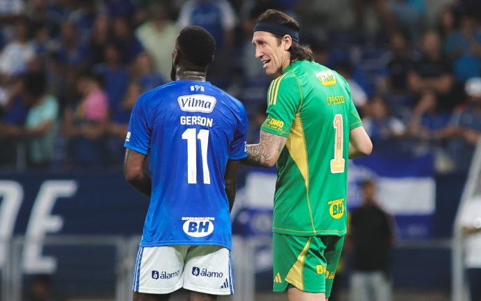 Gerson e Cássio foram substituídos contra o Pouso Alegre