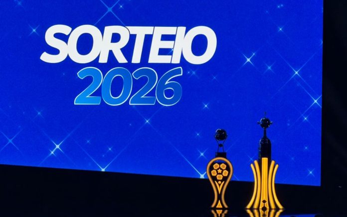 Sorteio da Libertadores foi realizado em Luque, no Paraguai (Foto: Thaynara Amaral/Central da Toca)