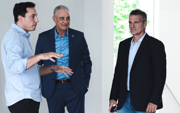 Pedro Junio, Tite e Bruno Spindel na Toca II