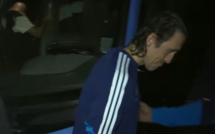 Cássio deixou o Maracanã mancando (Foto: Reprodução/Samuca TV)