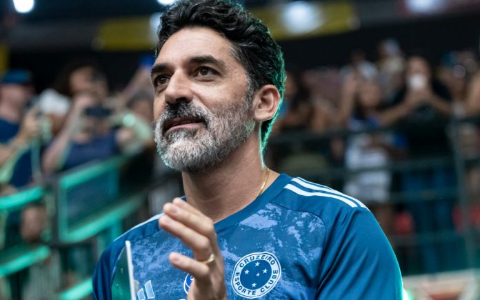 Filipe Ferraz, técnico do Cruzeiro (Foto: Agência i7/Sada Cruzeiro)