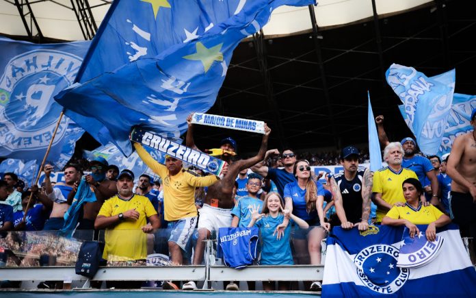 Torcida do Cruzeiro no Mineirão, em BH, em 2026