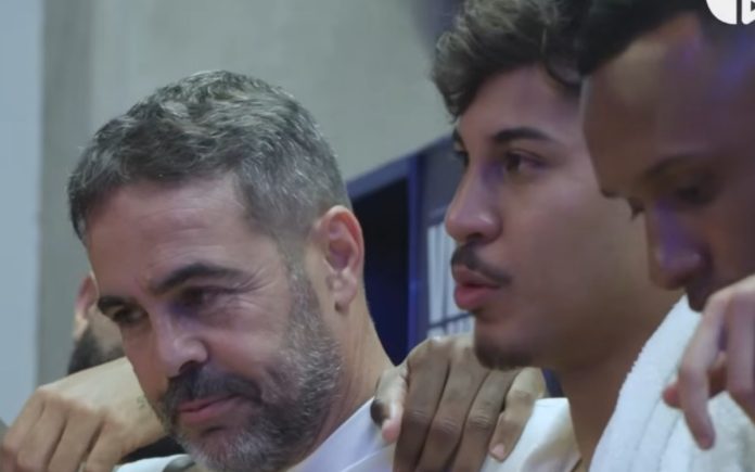 Artur Jorge e Kaio Jorge, do Cruzeiro (Foto: Reprodução/TV Cruzeiro)