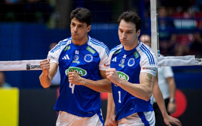 Otávio e Oppenkoski, do Sada Cruzeiro (Foto: Agência i7/Sada Cruzeiro)
