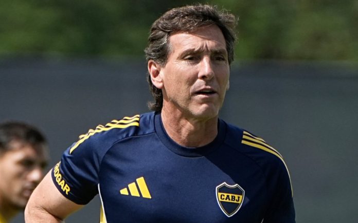 Claudio Úbeda, treinador do Boca Juniors