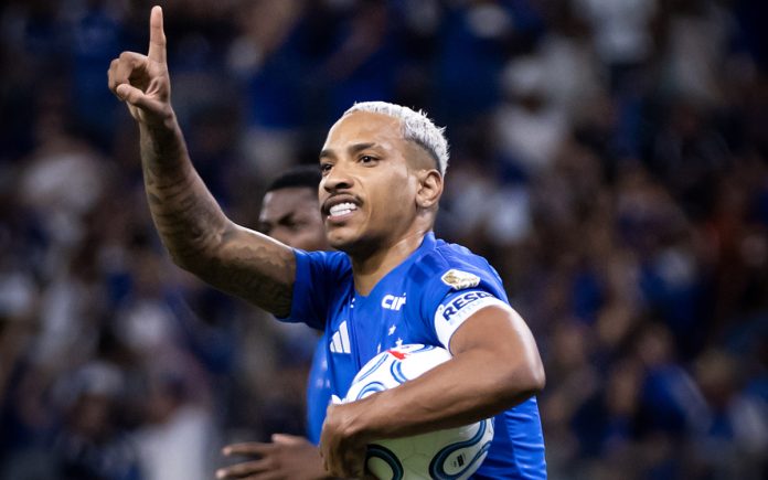 Matheus Pereira, meia do Cruzeiro (Foto: Gustavo Aleixo/Cruzeiro)