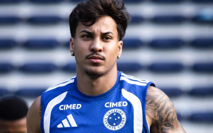 Kaio Jorge em treino no George Capwell, em Guayaquil-EQU