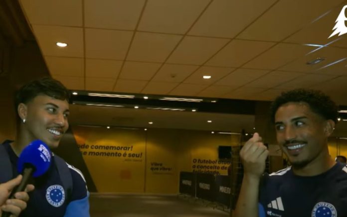 Kaio Jorge e Christian, atletas do Cruzeiro