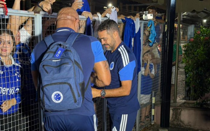 Artur Jorge, treinador do Cruzeiro (Foto: Samuel Venâncio/Samuca TV)