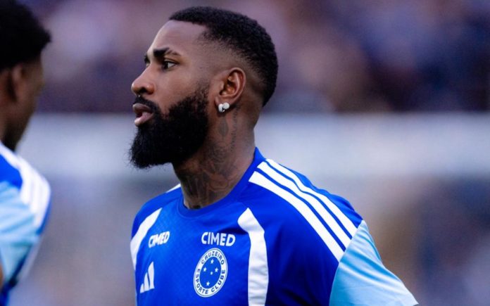 Gerson antes do jogo disputado no Baenão (Foto: Talita Gouvêa/Cruzeiro)