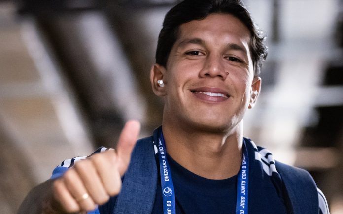 Lucas Romero está de volta aos jogos do Cruzeiro (Foto: Gustavo Aleixo/Cruzeiro)
