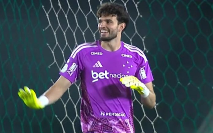 Otávio, goleiro do Cruzeiro (Foto: Reprodução/GETV)