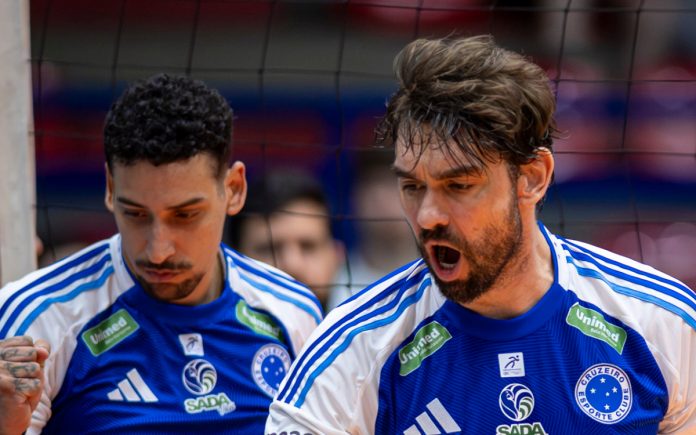 Rodriguinho e Lucão, do Sada Cruzeiro (Foto: Agência i7/Sada Cruzeiro)