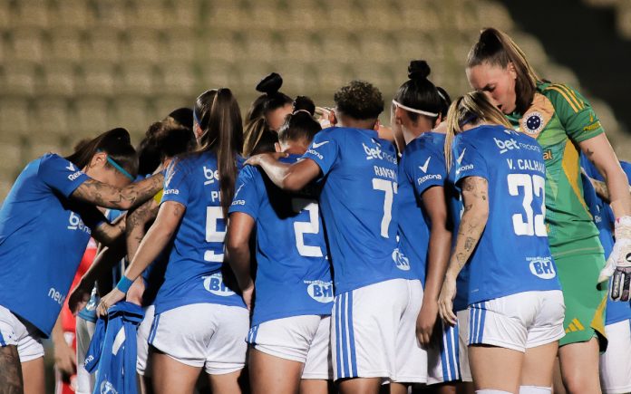 Elenco do Cruzeiro Feminino (Foto: Gustavo Martins/Cruzeiro)