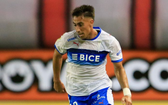 Diego Valencia, atacante da Universidad Católica-CHI