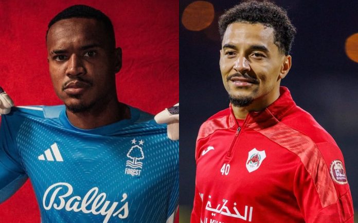 John e Gregore, especulados no Cruzeiro (Foto: Al Rayyan e Nottingham Forest/Divulgação)