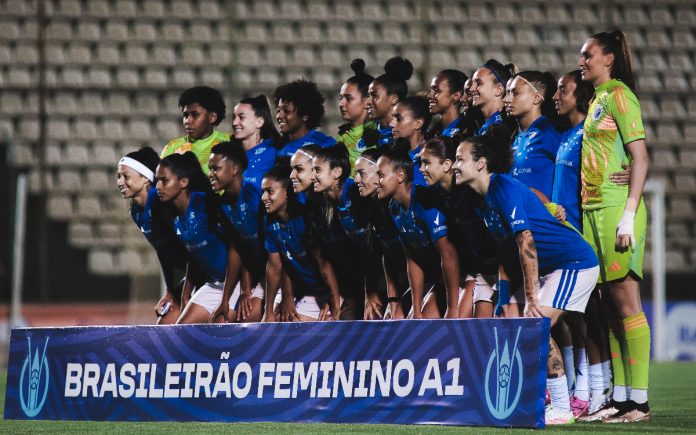 As Cabulosas em ação pelo Brasileirão (Foto: Gustavo Martins/Cruzeiro)