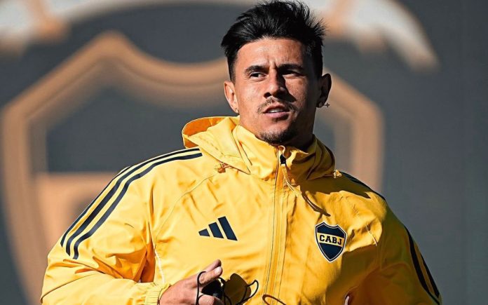Adam Bareiro, atacante do Boca Juniors (Foto: Divulgação/Boca Juniors)