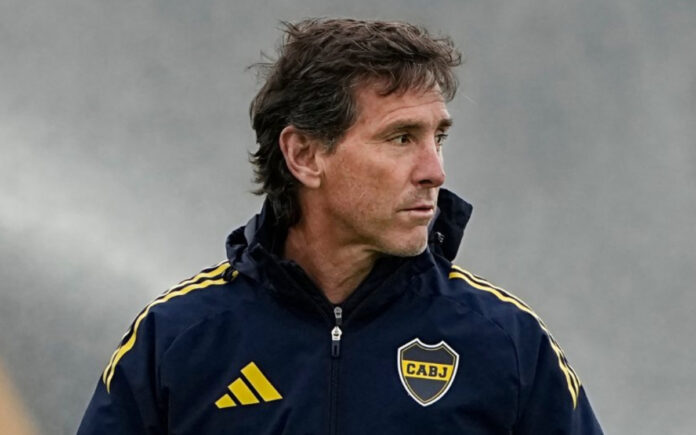 Claudio Úbeda, treinador do Boca Juniors