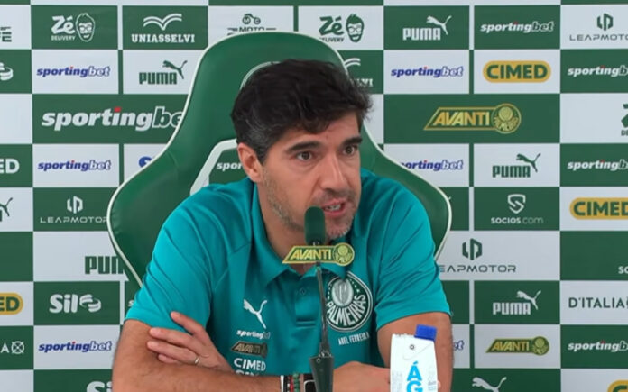 Abel Ferreira, treinador do Palmeiras (Foto: Reprodução/TV Palmeiras)