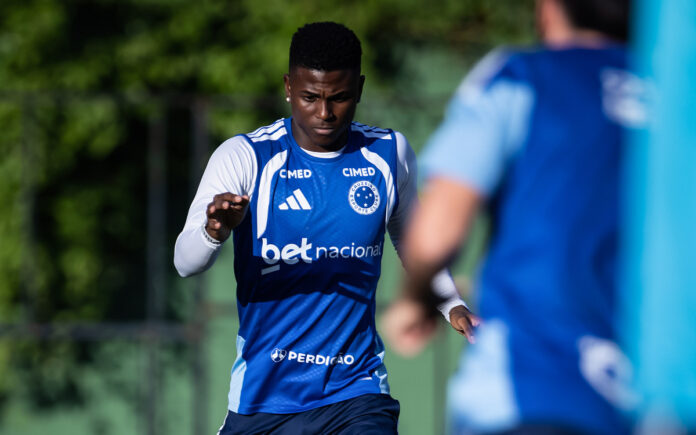 Néiser Villareal, atacante do Cruzeiro (Foto: Gustavo Aleixo/Cruzeiro)