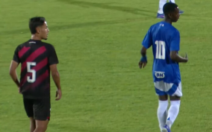 Cruzeiro perdeu por 2 a 0 para o Athletico-PR (Foto: Reprodução/TV Cruzeiro)