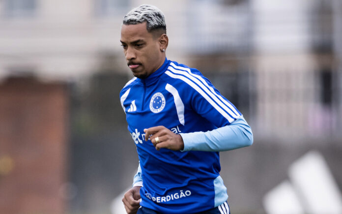 Matheus Pereira, meio-campista do Cruzeiro (Foto: Gustavo Aleixo/Cruzeiro)