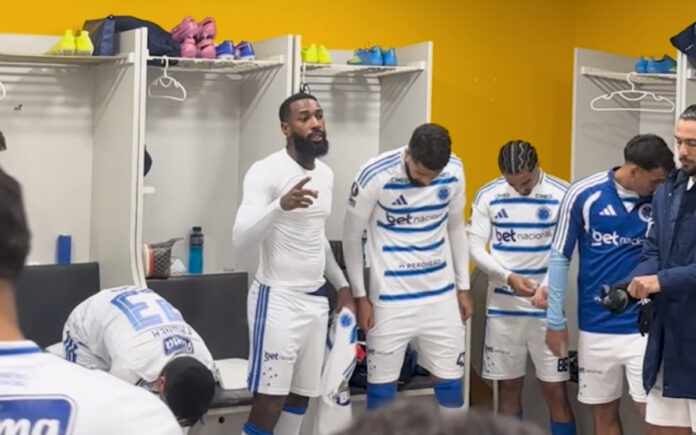Gerson, meio-campista do Cruzeiro (Foto: Reprodução/TV Cruzeiro)