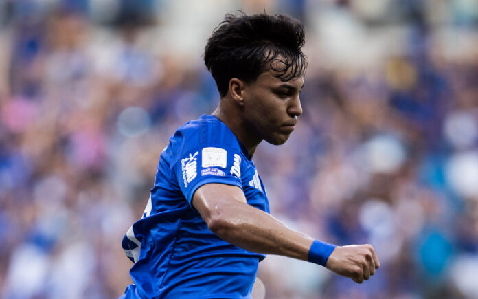 Kaio Jorge se tornou o artilheiro do Cruzeiro no 'novo Mineirão' (Foto: Gustavo Aleixo/Cruzeiro)