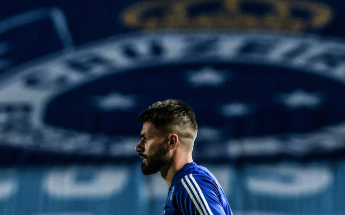 Rafael Sobis, em Cruzeiro x Brasil de Pelotas na Série B 2020