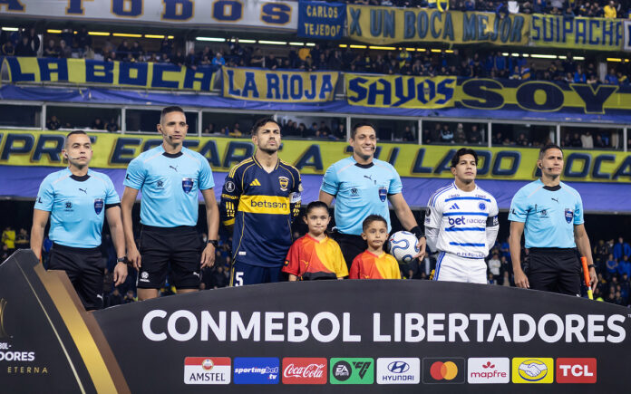 Conmebol divulgou áudios do VAR do duelo entre Boca Juniors e Cruzeiro (Foto: Gustavo Aleixo/Cruzeiro)