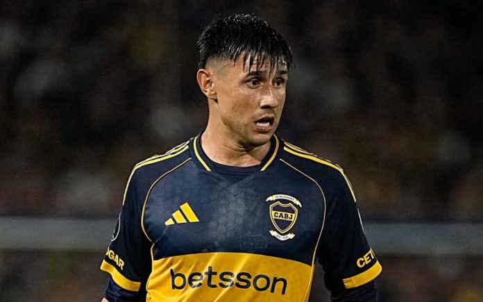Adam Bareiro, atacante do Boca Juniors