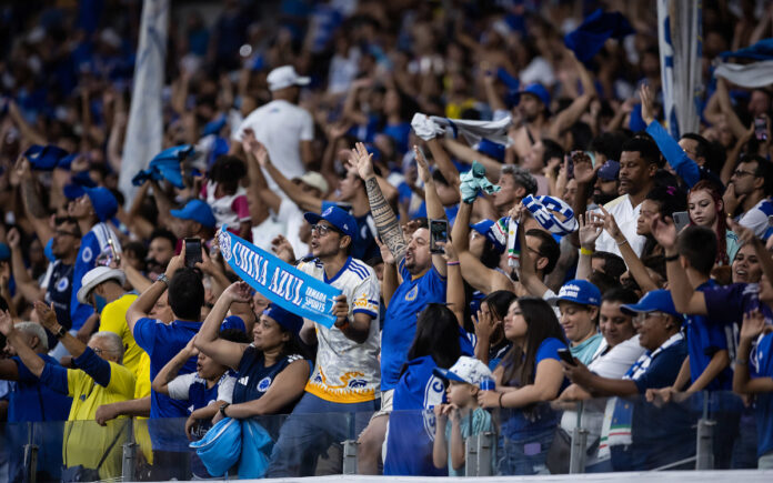 Torcida do Cruzeiro em jogo no Mineirão, em BH