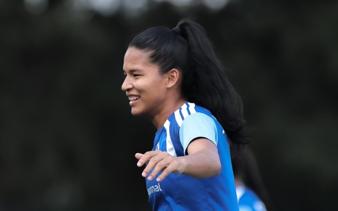Marília, atacante do Cruzeiro (Foto: Gustavo Martins/Cruzeiro)