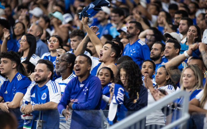 Torcida do Cruzeiro em jogo no Mineirão, em BH
