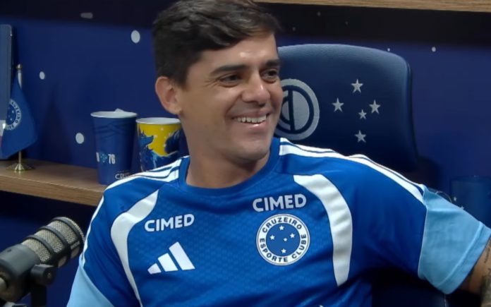 Fagner, lateral-direito do Cruzeiro (Foto: Reprodução/TV Cruzeiro)