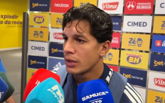 Lucas Romero, volante do Cruzeiro